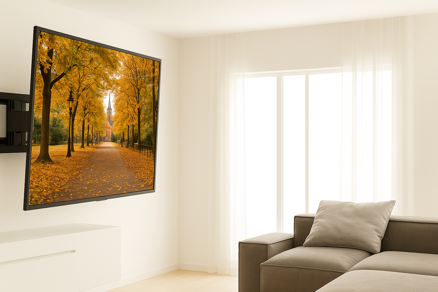 Full-Motion TV Wall Mount