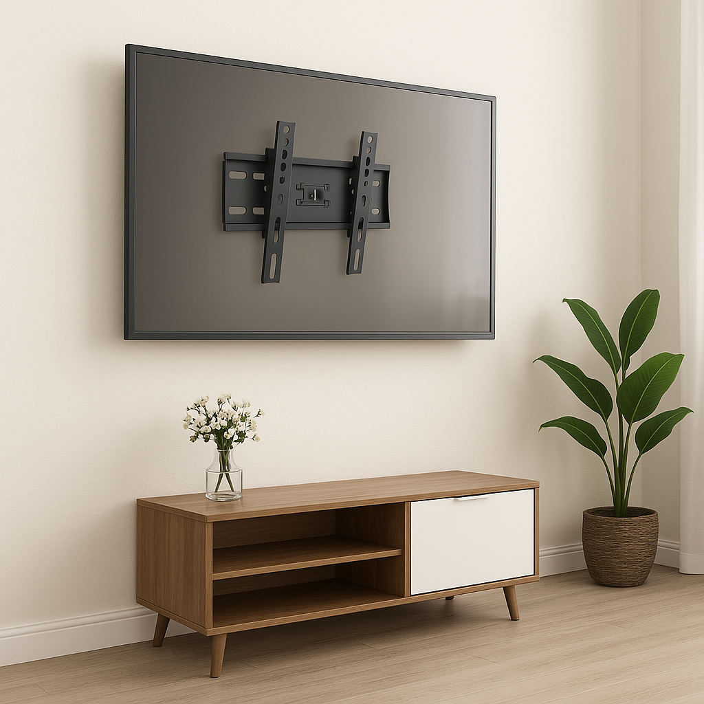 VGSOLID 22ST Pro – Heavy Duty Slim Tilt TV Wall Mount for 23″–43″ Screens