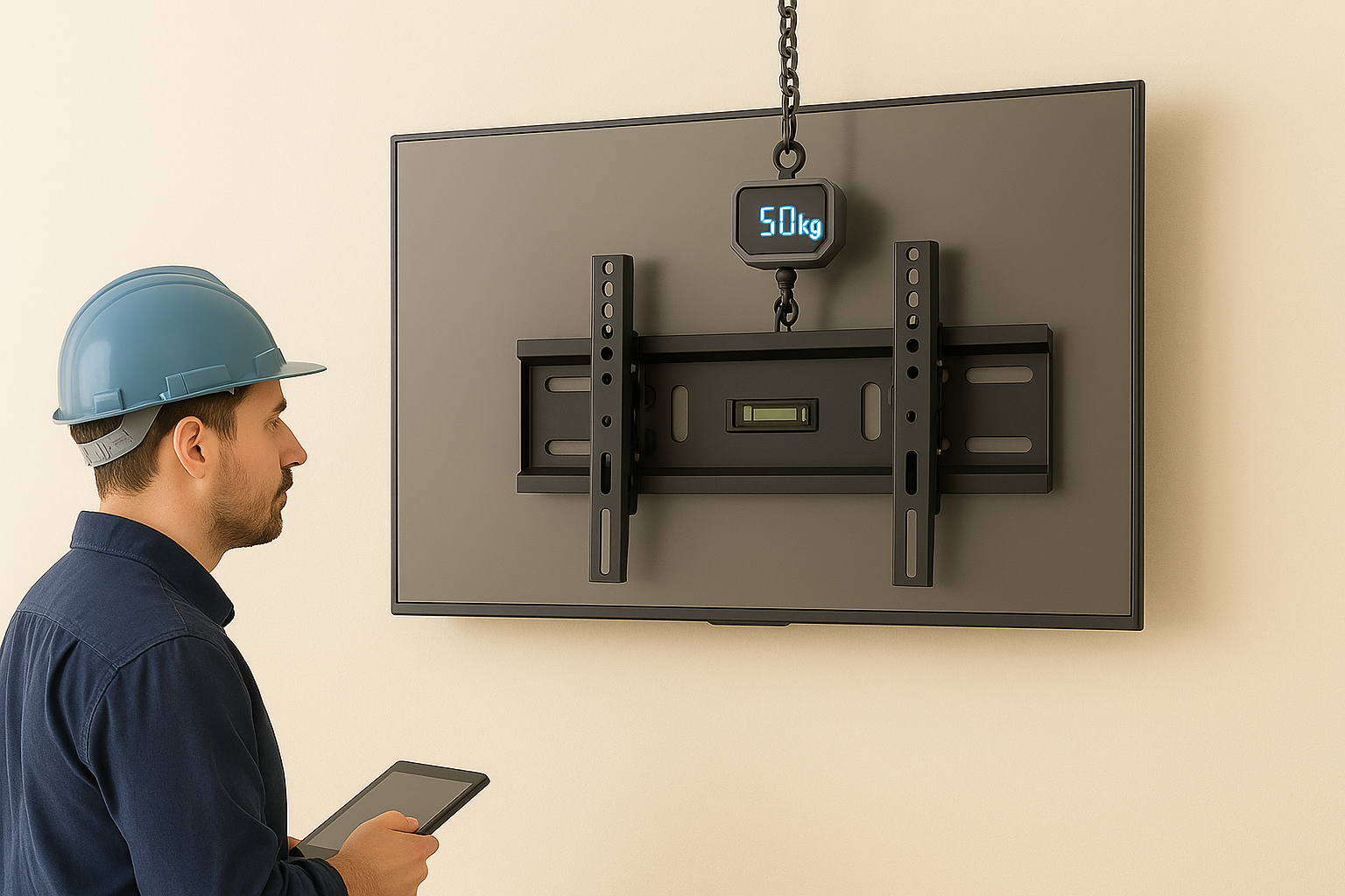 VGSOLID 22ST Pro – Heavy Duty Slim Tilt TV Wall Mount for 23″–43″ Screens