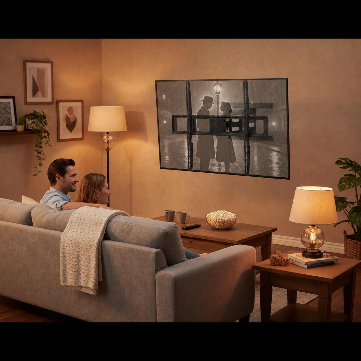 VGSOLID 686 – Heavy Duty Full Motion TV Wall Mount for 43″–100″ Screens