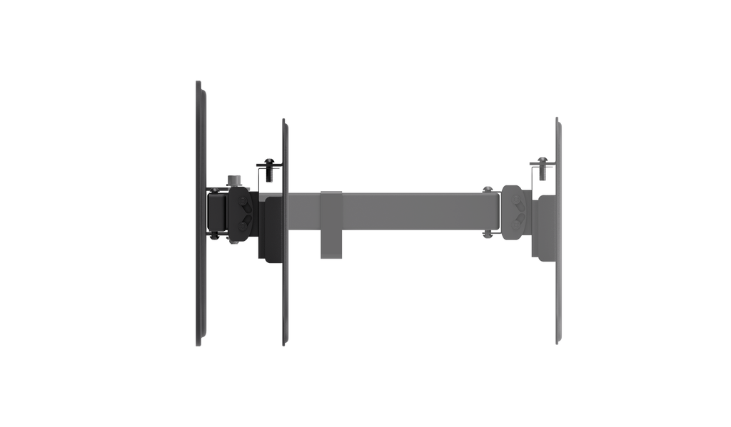 Articulating full-motion TV mount for 13″–32″ | 30 kg, VESA 75×75, 100×100, 65–205 mm profile