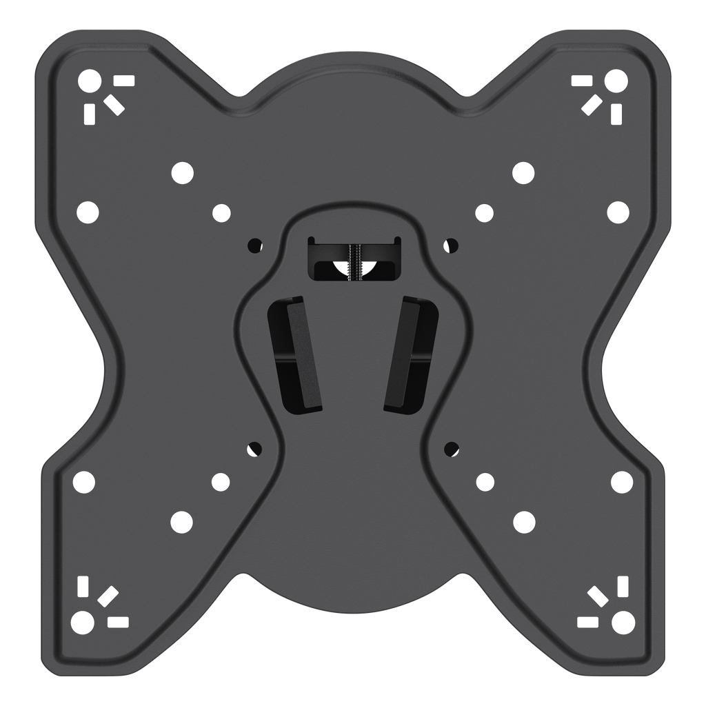 Articulating full-motion TV mount for 23″–43″ | 35 kg, VESA 75×75, 100×100, 200×100, 200×200, 75 mm profile