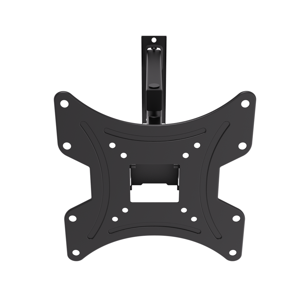 Articulating full-motion TV mount for 23″–43″ | 30 kg, VESA 75×75, 100×100, 200×100, 200×200, 60–390 mm profile