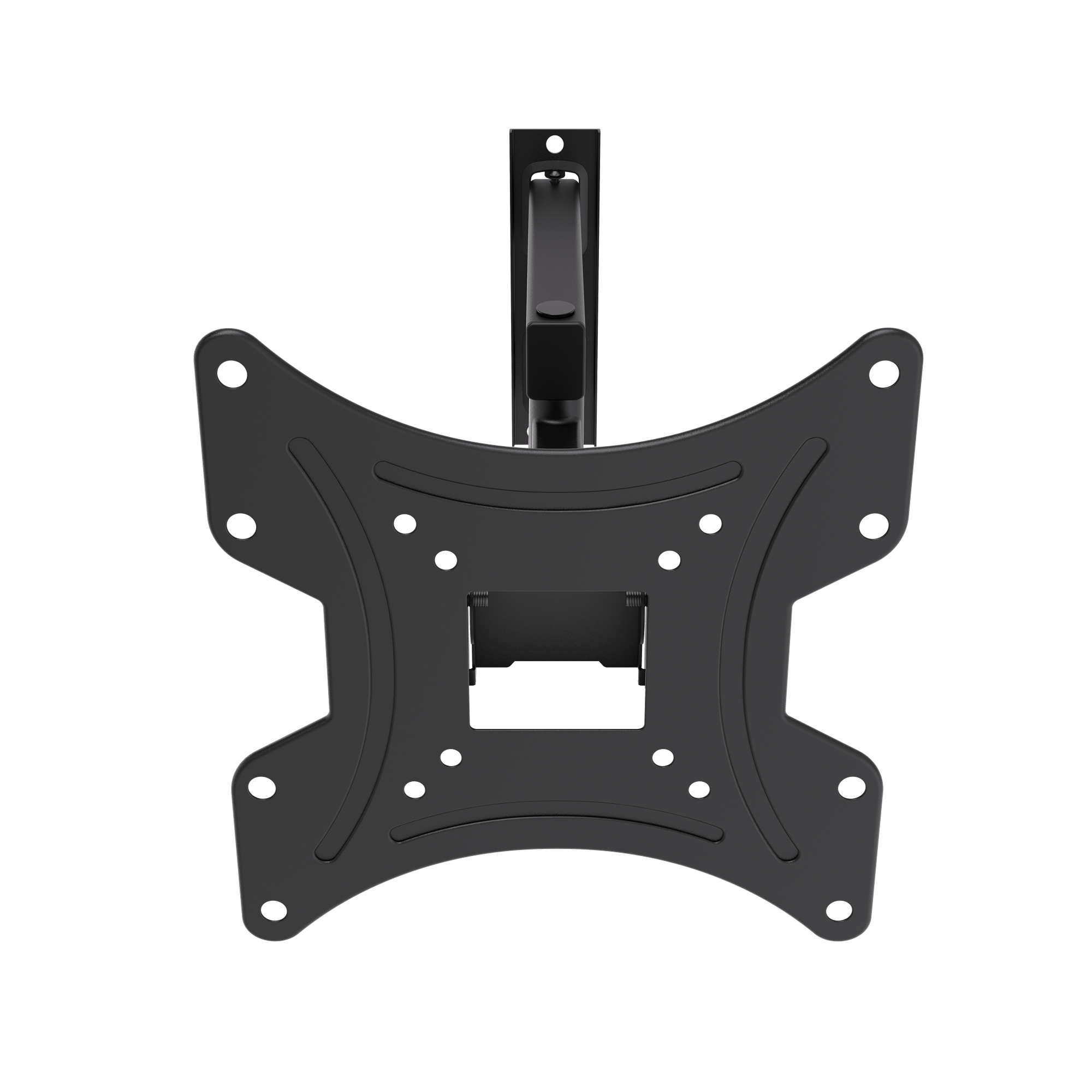 Articulating full-motion TV mount for 23″–43″ | 30 kg, VESA 75×75, 100×100, 200×100, 200×200, 60–390 mm profile