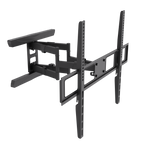 Articulating full-motion TV mount for 43″–100″ | 80 kg, VESA 200×200, 300×200, 300×300, 400×200, 400×400, 600×400, 800×600, 50–500 mm profile