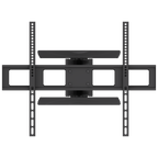 Articulating full-motion TV mount for 43″–100″ | 80 kg, VESA 200×200, 300×200, 300×300, 400×200, 400×400, 600×400, 800×600, 50–500 mm profile