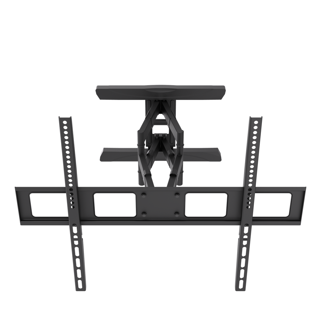 Articulating full-motion TV mount for 43″–100″ | 80 kg, VESA 200×200, 300×200, 300×300, 400×200, 400×400, 600×400, 800×600, 50–500 mm profile
