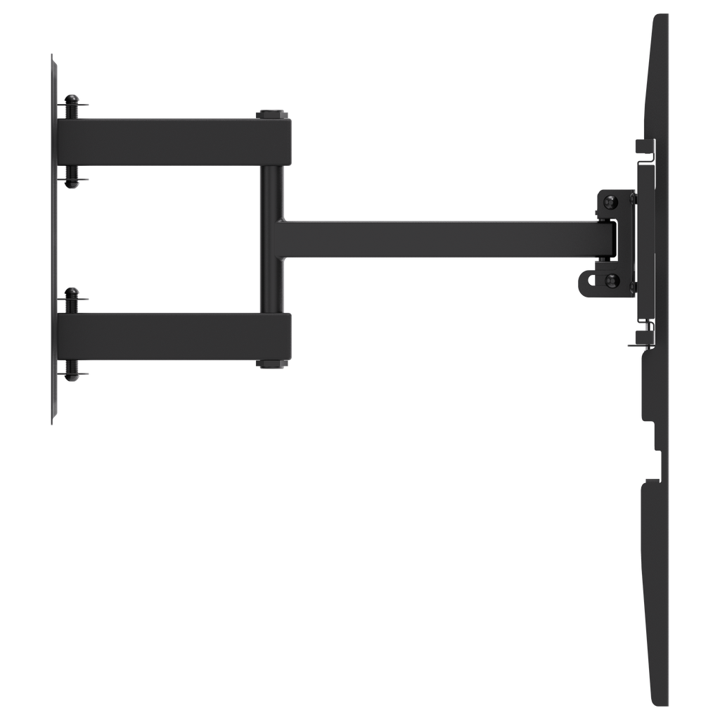 Articulating full-motion TV mount for 32″–55″ | 35 kg, VESA 200×200, 300×200, 300×300, 400×200, 400×400, 63–358 mm profile