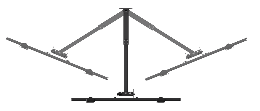 Articulating full-motion TV mount for 32″–55″ | 35 kg, VESA 200×200, 300×200, 300×300, 400×200, 400×400, 63–358 mm profile