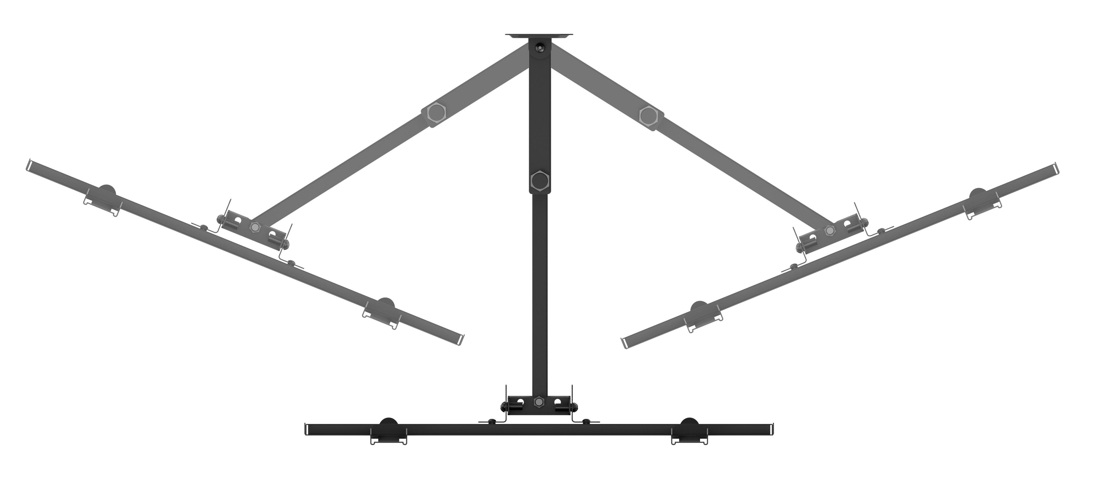 Articulating full-motion TV mount for 32″–55″ | 35 kg, VESA 200×200, 300×200, 300×300, 400×200, 400×400, 63–358 mm profile