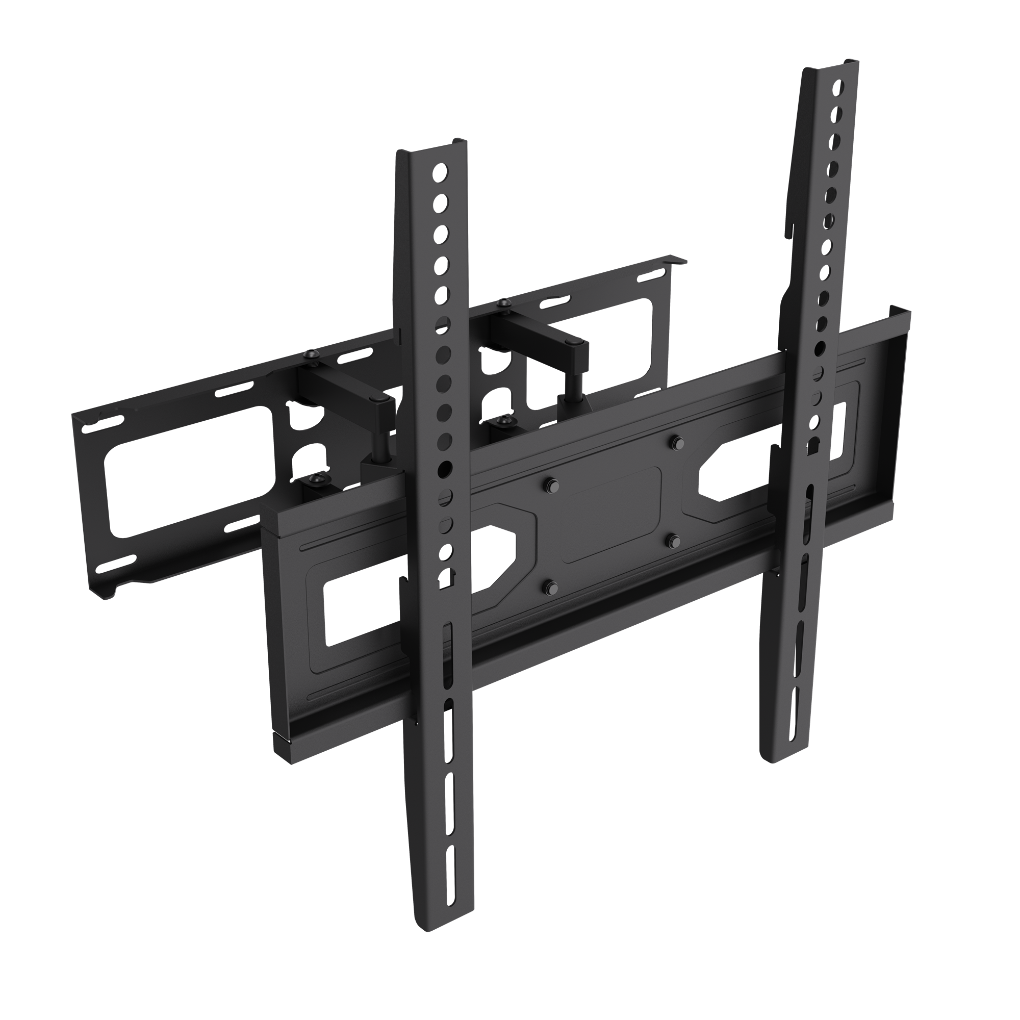 Articulating full-motion TV mount for 32″–70″ | 40 kg, VESA 200×200, 300×200, 300×300, 400×200, 400×400, 67–355 mm profile