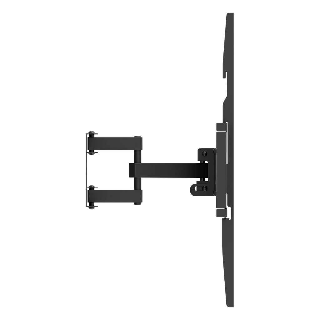 Articulating full-motion TV mount for 32″–70″ | 40 kg, VESA 200×200, 300×200, 300×300, 400×200, 400×400, 67–355 mm profile