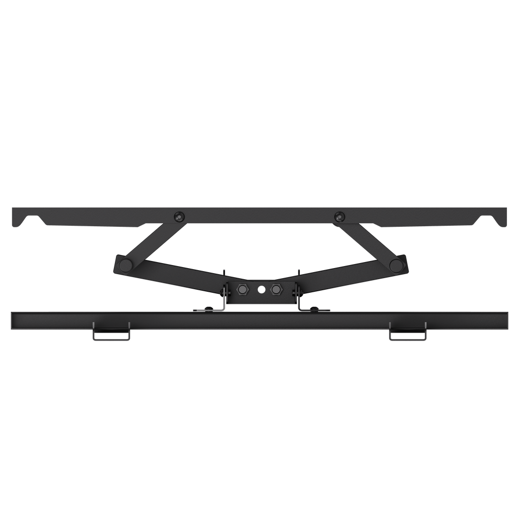 Articulating full-motion TV mount for 32″–70″ | 40 kg, VESA 200×200, 300×200, 300×300, 400×200, 400×400, 67–355 mm profile