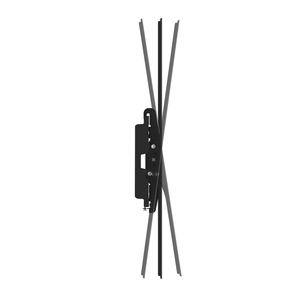 Adjustable wall TV mount for 43″–90″