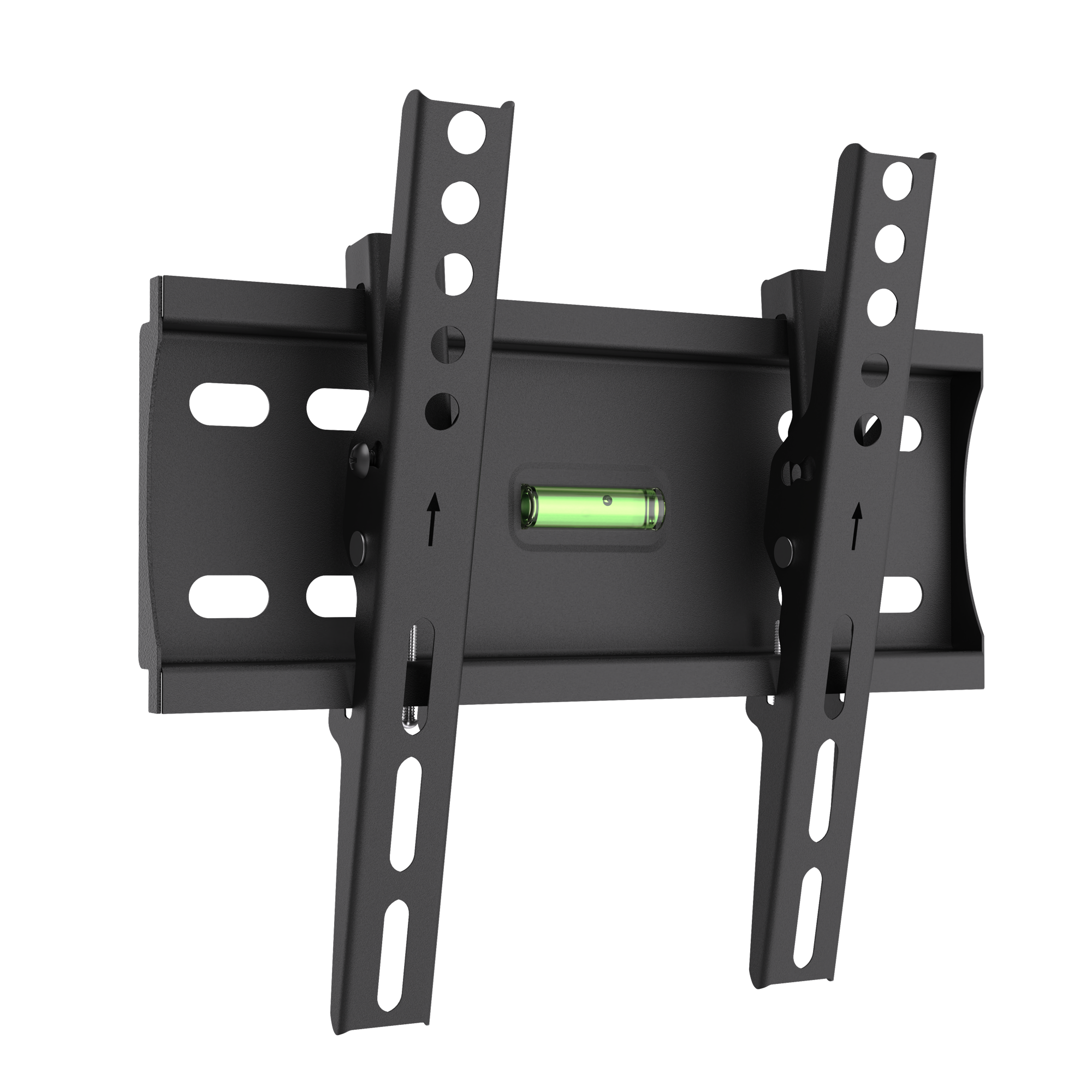 Adjustable wall TV mount for 23″–43″ | 35 kg, VESA 100×100, 200×100, 200×200, 28 mm profile