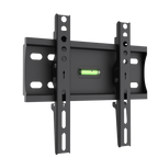 Adjustable wall TV mount for 23″–43″ | 35 kg, VESA 100×100, 200×100, 200×200, 28 mm profile