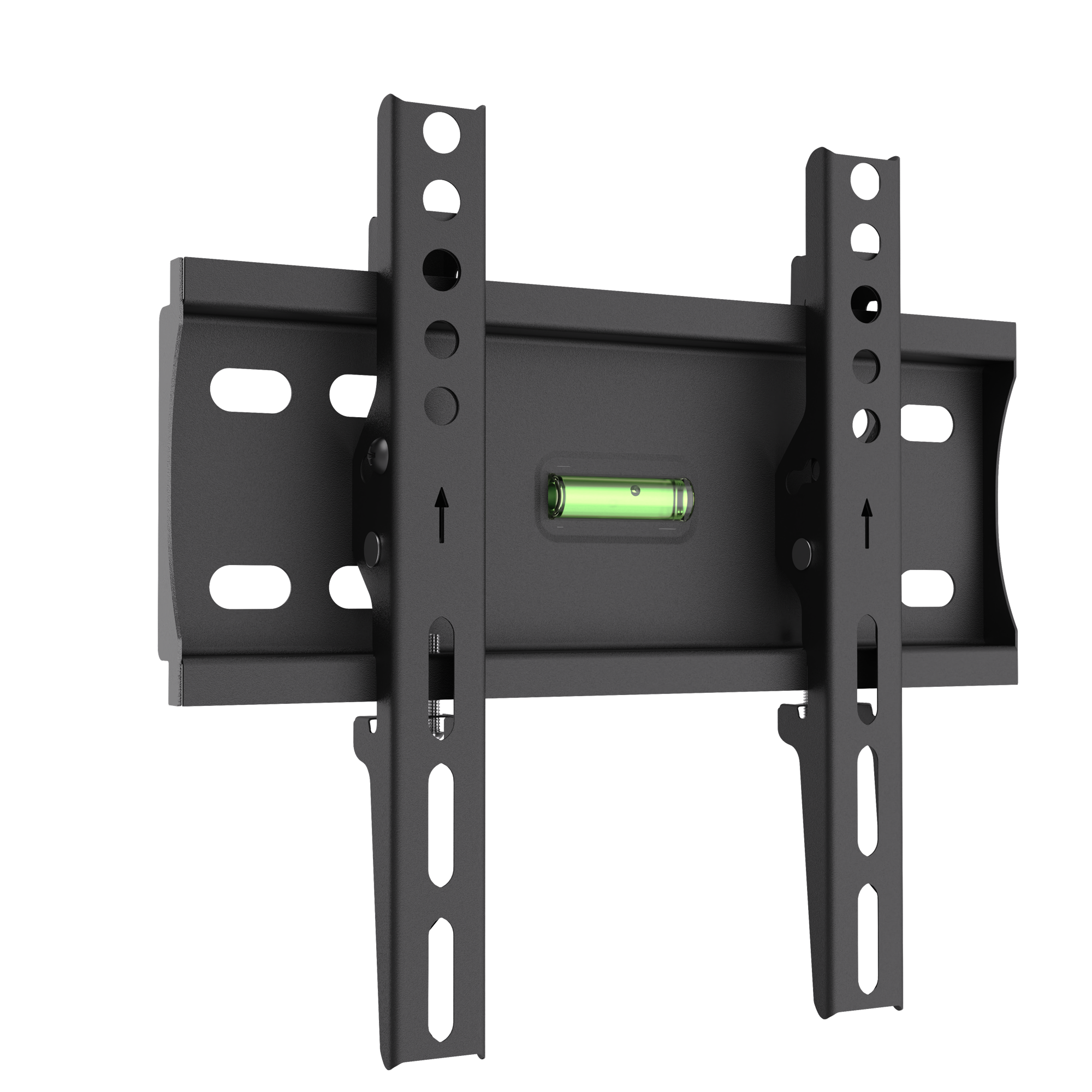 Adjustable wall TV mount for 23″–43″ | 35 kg, VESA 100×100, 200×100, 200×200, 28 mm profile