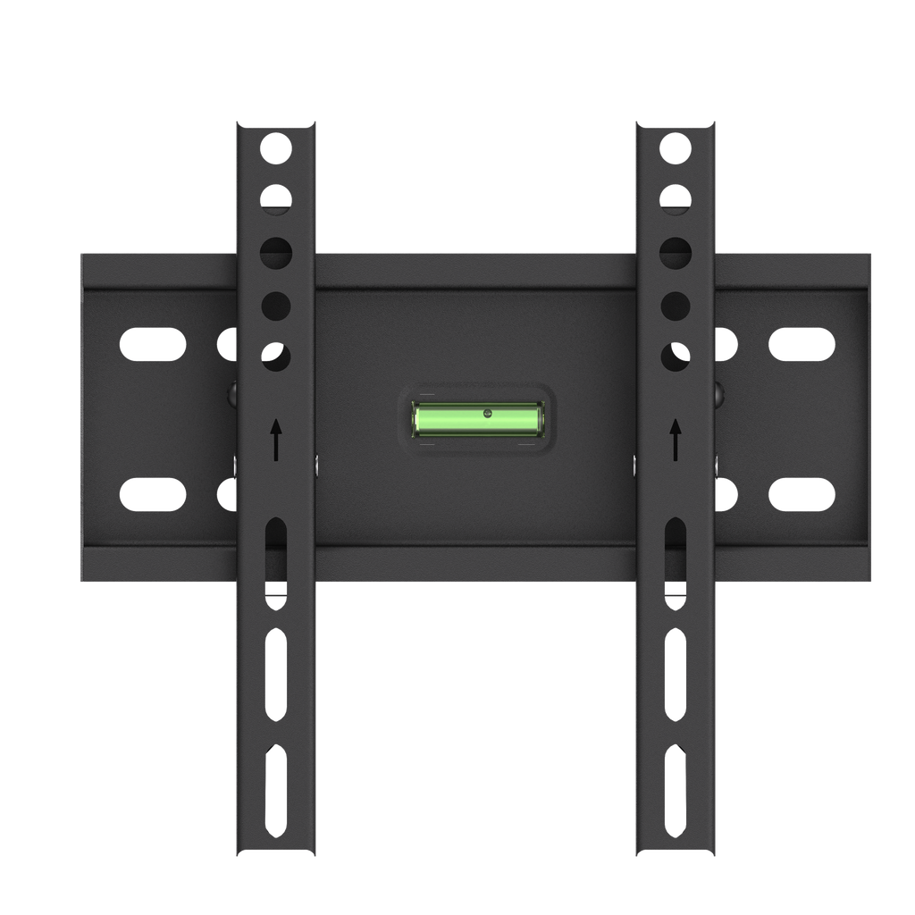 Adjustable wall TV mount for 23″–43″ | 50 kg, VESA 100×100, 200×100, 200×200, 27 mm profile