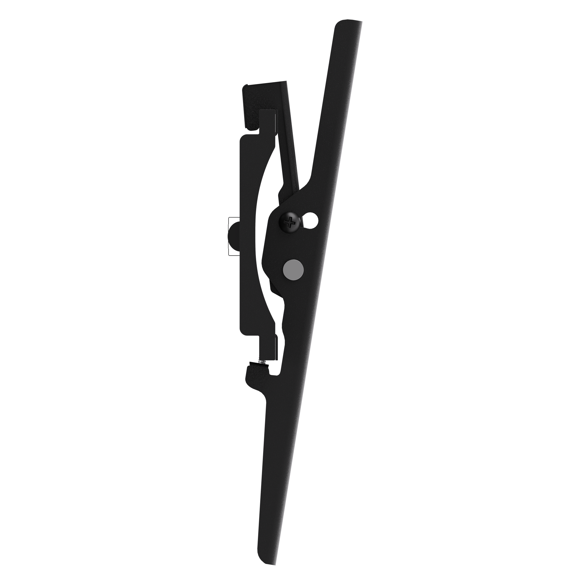 Adjustable wall TV mount for 23″–43″ | 35 kg, VESA 100×100, 200×100, 200×200, 28 mm profile