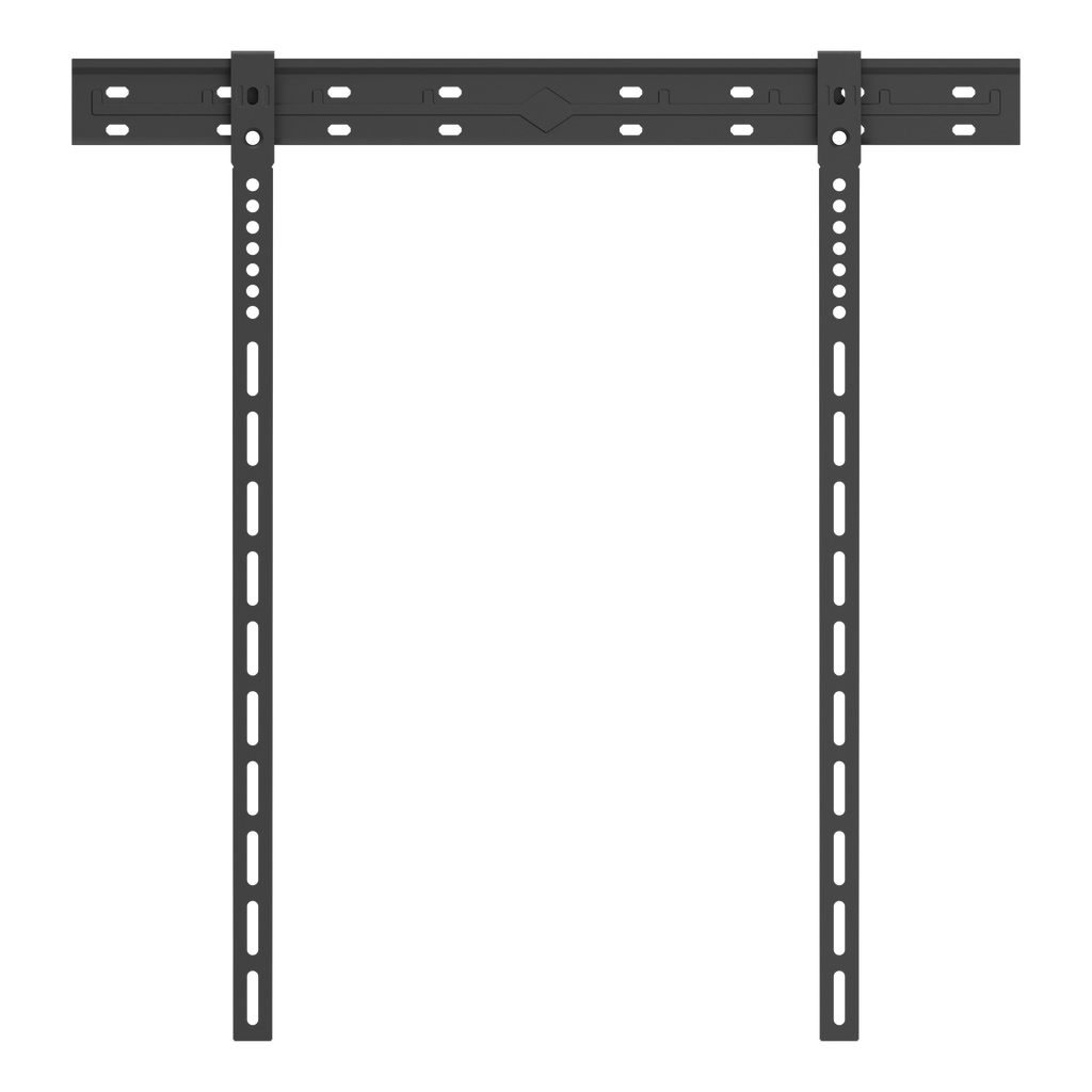 Ultra-slim fixed wall TV mount for 42″–90″ | 90 kg, VESA 75×75, 100×100, 200×100, 200×200, 300×300, 400×200, 400×400, 600×400, 800×400, 800×600, 9 mm profile